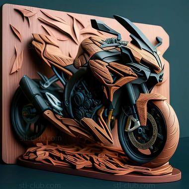 3D модель Kawasaki Z1000SX (STL)